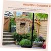 DECHOUS Hanging Birdhouse from Natural Grass view 3