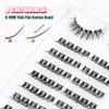 Cat-Eye Lash Extensions, D Curl, 10–13 mm, Pre-Mapped, Left and Right, Thin Band, 8 Pairs view 3