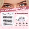 Cat-Eye Lash Extensions, D Curl, 10–13 mm, Pre-Mapped, Left and Right, Thin Band, 8 Pairs view 4