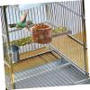 Abaodam Apple Wood Bird Perch and Feeding Station view 4