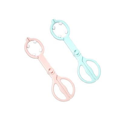 Non-Slip Bottle Tongs, 2-Piece Set with Long Handles for Baby Bottles