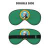 Washington Flag Print Silk-Like Sleep Mask view 2