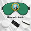 Washington Flag Print Silk-Like Sleep Mask view 4