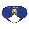 Montana State Flag Sleep Mask, Silk-Like Eye Mask for Women and Men view 1