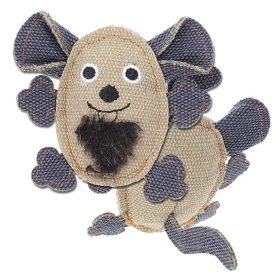 IMIKEYA Canvas Catnip Mouse Toys for Cats, 2 Pieces