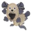 IMIKEYA Canvas Catnip Mouse Toys for Cats, 2 Pieces view 1