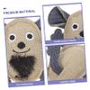 IMIKEYA Canvas Catnip Mouse Toys for Cats, 2 Pieces view 3