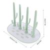 RORPOIR Tree-Shaped Baby Bottle Drying Rack, ABS Plastic, Green view 2