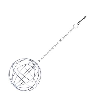 VANZACK Stainless Steel Grass Ball Feeder for Small Animals