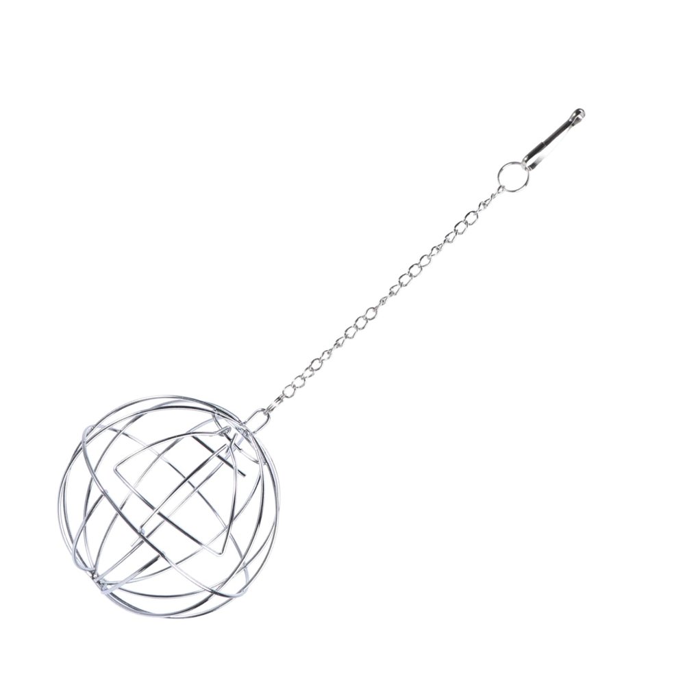 VANZACK Stainless Steel Grass Ball Feeder for Small Animals