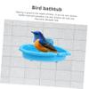 VANZACK 2-Pack Parrot Bathtub view 4