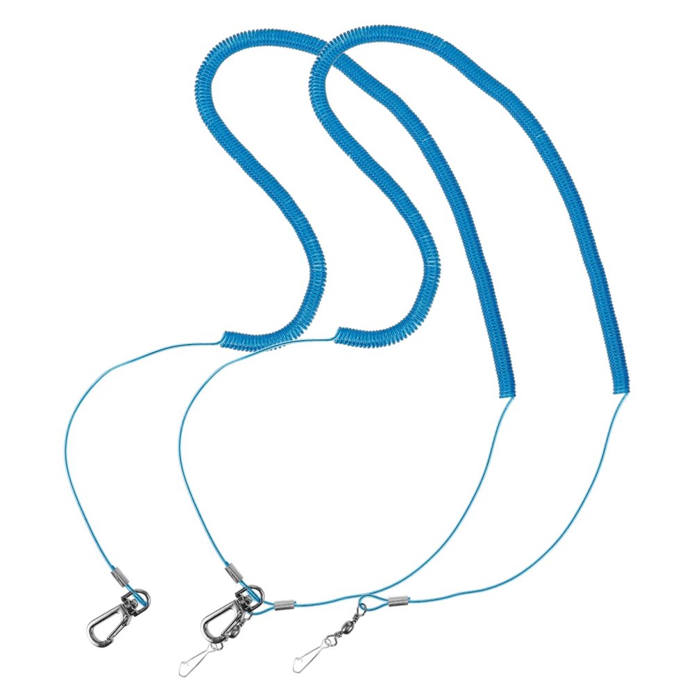 Toyvian 2-Piece Elastic Parrot Leashes for Outdoor Bird Training