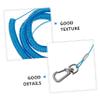Toyvian 2-Piece Elastic Parrot Leashes for Outdoor Bird Training view 4
