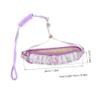 Abaodam Adjustable Metal-and-Nylon Leash and Dog Harness Set for Small Cats and Dogs view 2