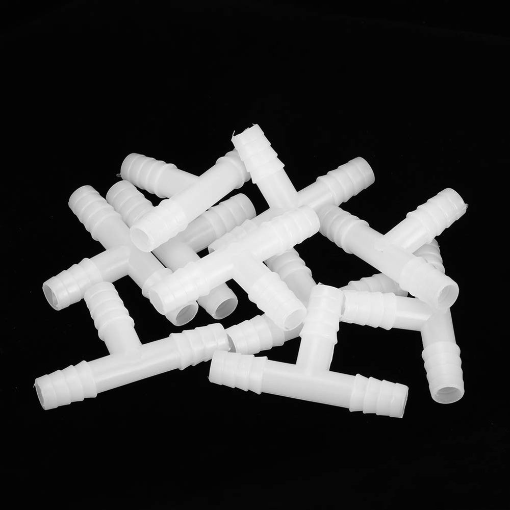10pcs Aquarium Tee - 3-Way Air Flow Valve