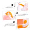 Portable Hamster Carrier for Travel, Orange PP, Durable view 3