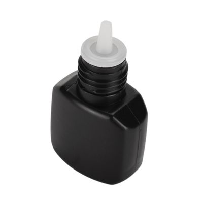 Eyelash Glue Bottles, 10-Pack, Black Plastic, for Home and Travel