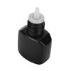 Eyelash Glue Bottles, 10-Pack, Black Plastic, for Home and Travel view 1