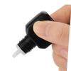 Eyelash Glue Bottles, 10-Pack, Black Plastic, for Home and Travel view 4