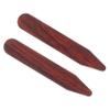 Holibanna 2-Pack Wooden Collar Stays for Shirts view 1