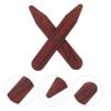 Holibanna 2-Pack Wooden Collar Stays for Shirts view 3
