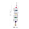 Supvox Chew Toy for Parrots and Budgies with Beak-Sharpening Stone view 2
