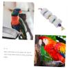 Supvox Chew Toy for Parrots and Budgies with Beak-Sharpening Stone view 3