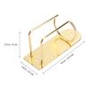 Gold Stainless Steel Wall-Mounted Hair Trimmer Holder view 2