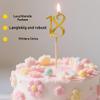 NOPKESV 20-Piece Gold Acrylic Cake Number Toppers, 0-9, Style B view 3