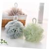 SHERCHPRY 4-Piece Mesh Shower Pouf Set view 4