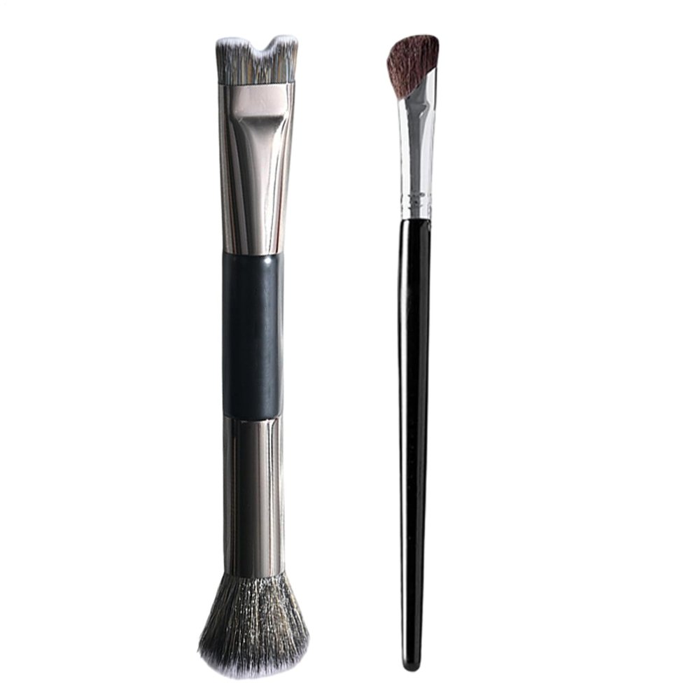 Contour and Blending Makeup Brush with Synthetic Bristles
