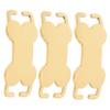 TOYANDONA 3-Piece Bone-Shaped Pet ID Tags view 1