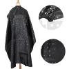 LSNNMU Barber Cape, 3-Pack, Professional Hairdressing Salon Cape, Black view 2
