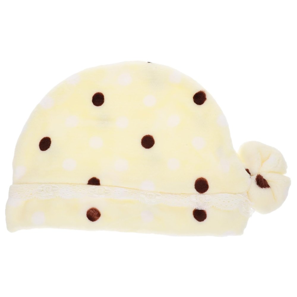 Homoyoyo 2-Piece Flannel Maternity Sleep Caps for Women