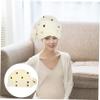 Homoyoyo 2-Piece Flannel Maternity Sleep Caps for Women view 2