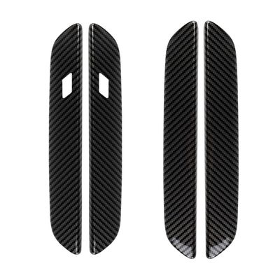 Lavitin Car Exterior Door Handle Cover Stickers, Carbon Fiber, Compatible with MINI Cooper Countryman J05/U25 and Aceman 2024–2025