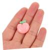VALICLUD 10-Piece Resin Strawberry Pendants, Flat-Back Fruit Cabochons and Mini Fruit Beads for Phone Cases, Scrapbooking and Crafts view 4