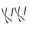 DEARMAMY 2 Pairs Universal TR90 Eyeglass Temples with Non-Slip Smooth Finish, Repair Screws and Nose Pads view 1