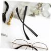 DEARMAMY 2 Pairs Universal TR90 Eyeglass Temples with Non-Slip Smooth Finish, Repair Screws and Nose Pads view 4