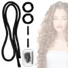 Heatless Curls Band Set, Black, for All Hair Types view 1