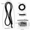 Heatless Curls Band Set, Black, for All Hair Types view 3