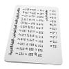 Aluminum Braille Learning Aid, Silver view 1