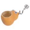 Abaodam Pumpkin-Shaped Mini Reptile Hide view 1