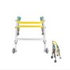 Foldable 4-Wheel Pediatric Walker, Height-Adjustable Training Aid view 1
