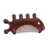 BESTYASH Sandalwood Scalp Massage Comb, Large Wide-Tooth Natural Wood Gua Sha Tool for Head and Neck view 1