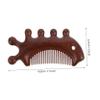 BESTYASH Sandalwood Scalp Massage Comb, Large Wide-Tooth Natural Wood Gua Sha Tool for Head and Neck view 2