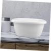 DEARMAMY 3-Piece PP Wash Basin Set, Lightweight and Portable for Foot Baths and Hair Washing at Home or While Traveling view 4