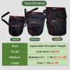 Jievmrs Horse Manure Bag, Washable Horse Waste Catcher with PU Lining and Fasteners, 1PC, L view 2