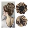 fengqingyunyan0304 Synthetic Messy Bun Extension, Fluffy Curly Chignon, Bird’s Nest Design, Adjustable Waves for Women (Black) view 2