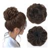 fengqingyunyan0304 Synthetic Messy Bun Extension, Fluffy Curly Chignon, Bird’s Nest Design, Adjustable Waves for Women (Black) view 3